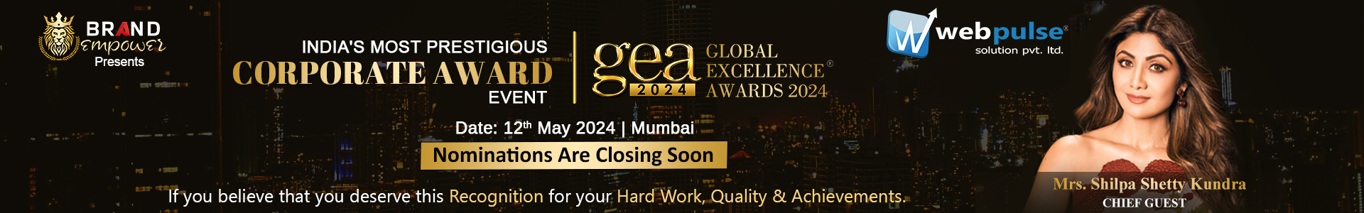 Global Excellence Awards 2024 in Mumbai