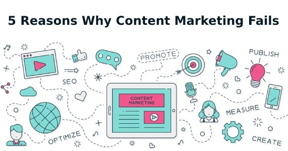 5 Reasons Why Content Marketing Fails