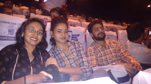 At Cinema Watching MS Dhoni with Webpulse Team