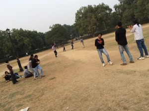 Playing Cricket with Webpulse Team